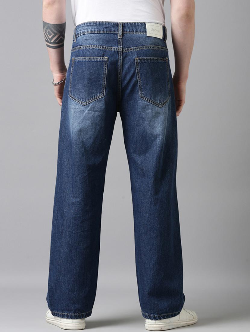 men washed mid rise full length jeans - 22025020 - Standard Image - 3