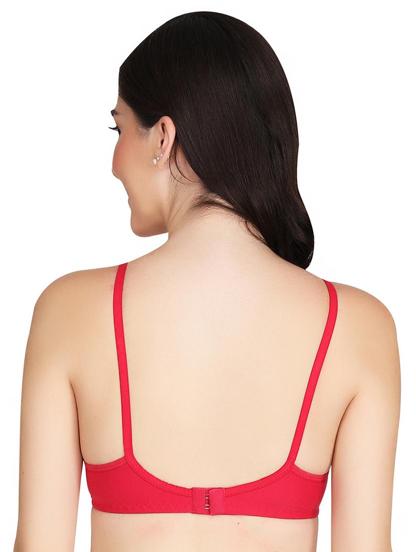 fuchsia cotton combos bra - 22025553 - Standard Image - 3