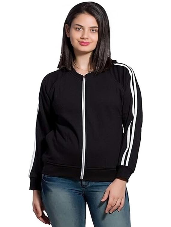 women tapered long sleeve windcheater jacket - 22026210 -  Zoom Image - 0