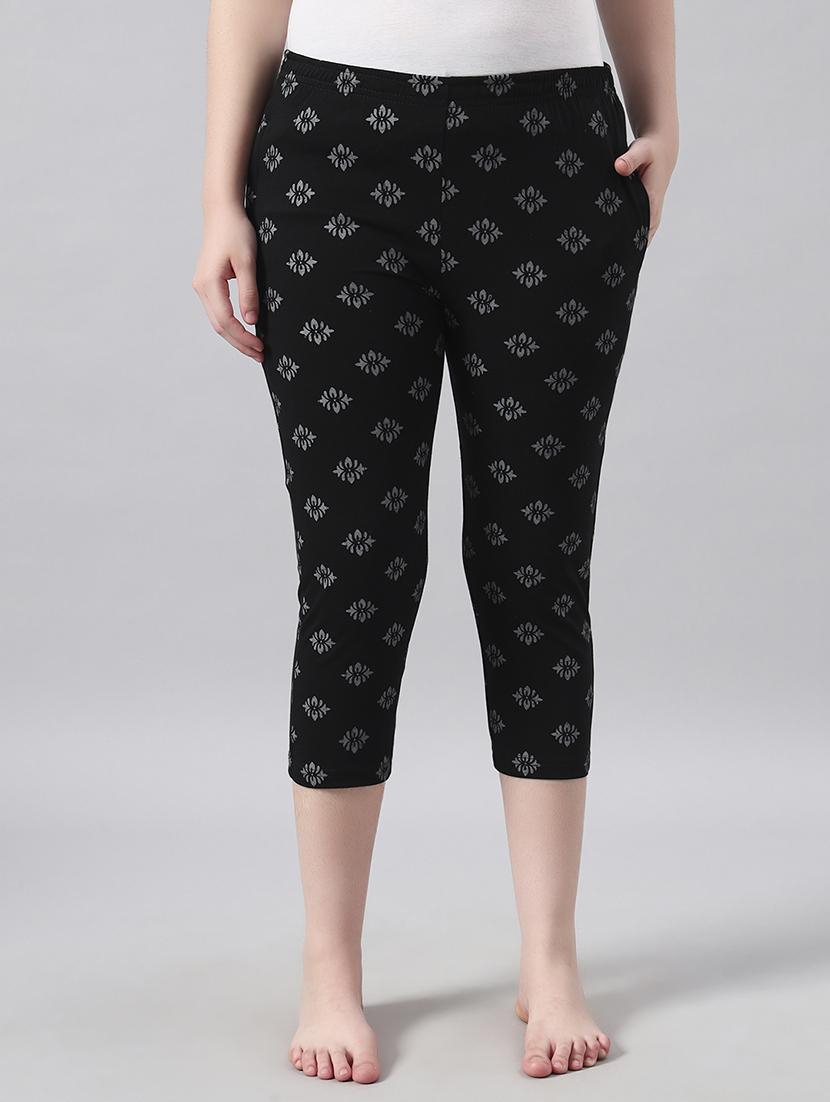 women printed mid rise capri - 22026579 - Zoom Image - 0