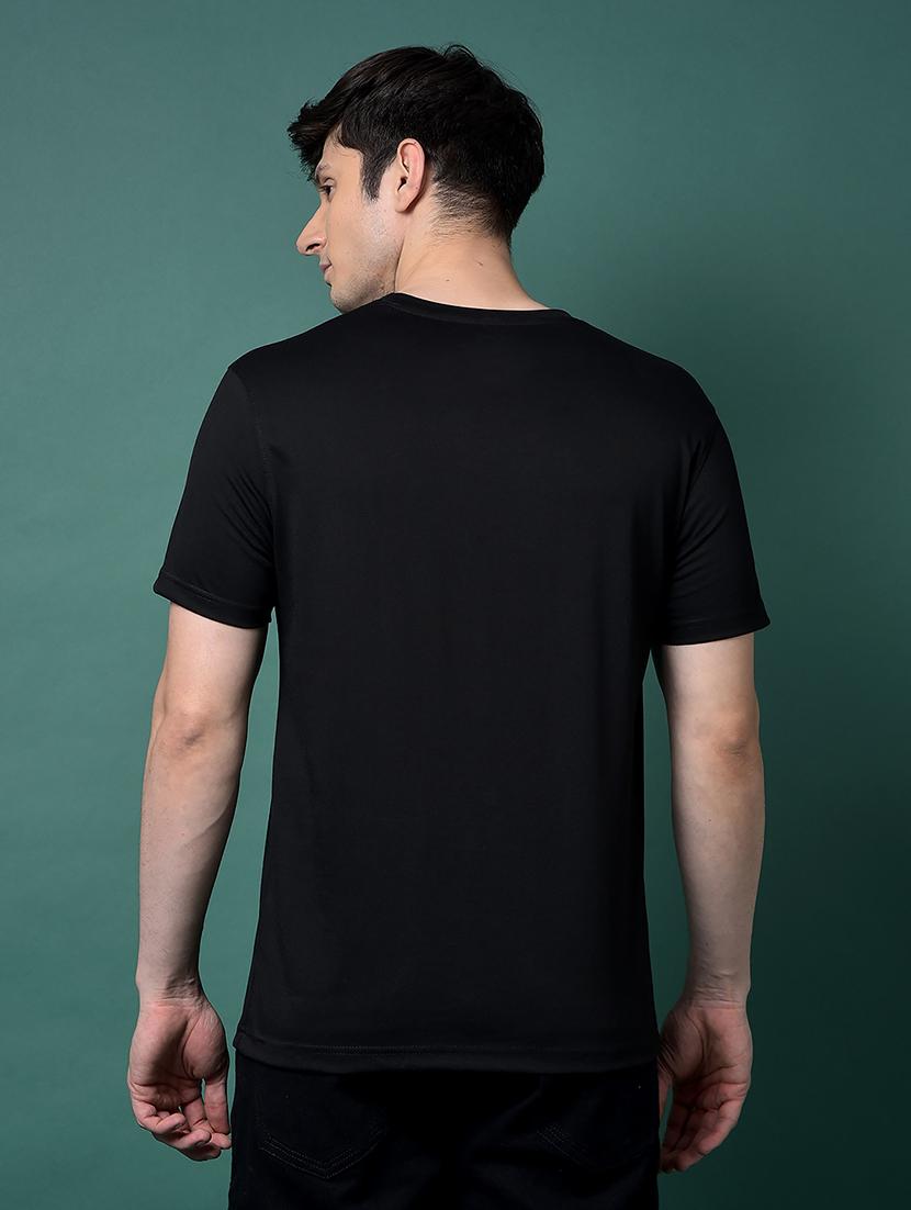 men chest print short sleeve regular fit t-shirt - 22026600 - Standard Image - 3