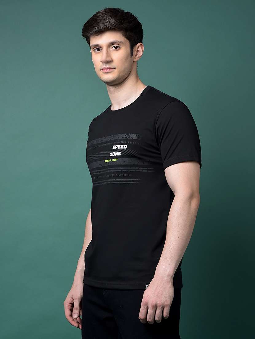 men pack of 2 printed short sleeve regular fit t-shirt - 22026607 -  Standard Image - 3