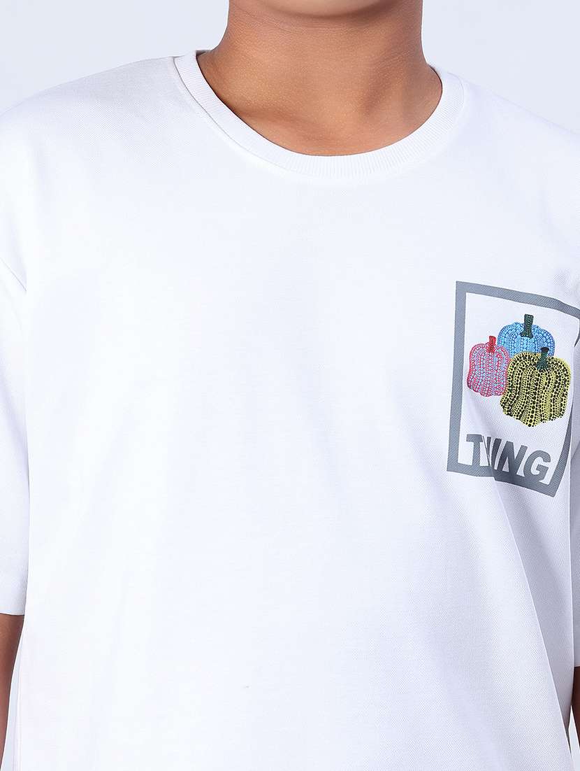 boys printed short sleeve relaxed fit t-shirt - 22027060 -  Standard Image - 5
