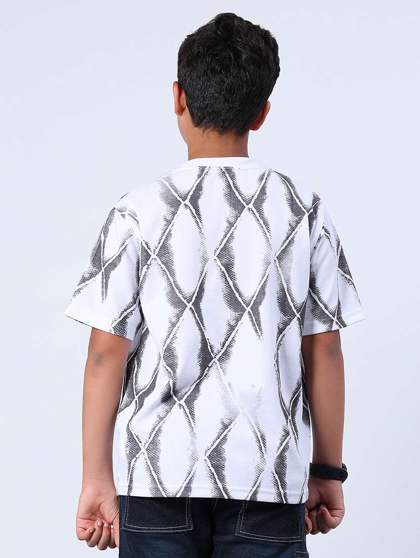 boys printed short sleeve regular fit t-shirt - 22027083 -  Standard Image - 3