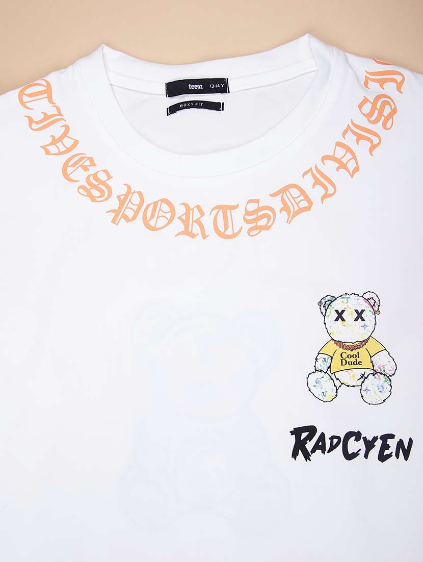 Boys Printed Short Sleeve Regular Fit T-shirt - 22027090 -  Standard Image - 3