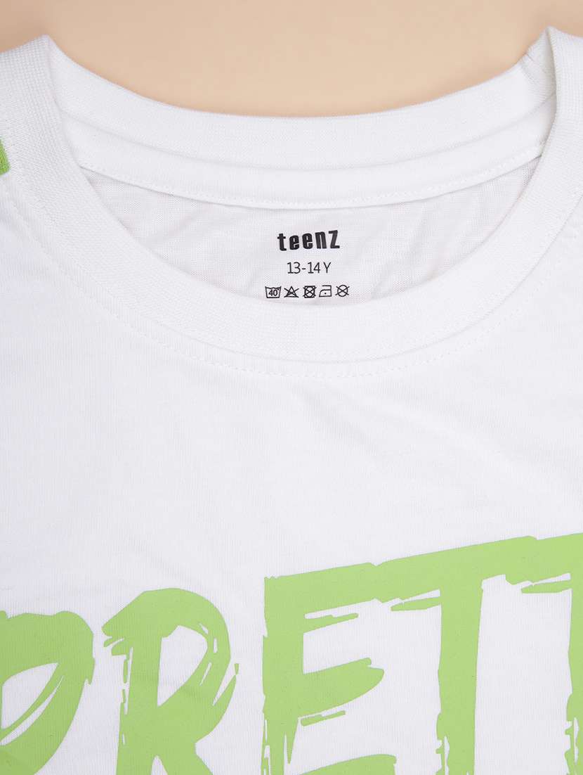 Girls Printed Short Sleeve Regular Fit Tee - 22027094 -  Standard Image - 3