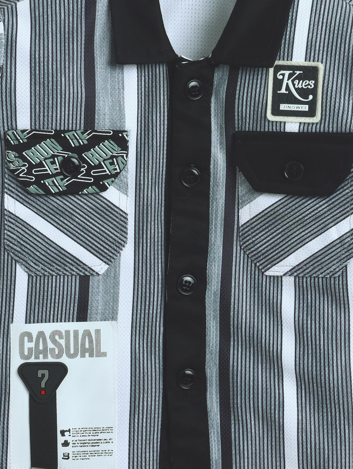 boys striped long sleeve full length set - 22027100 - Standard Image - 5