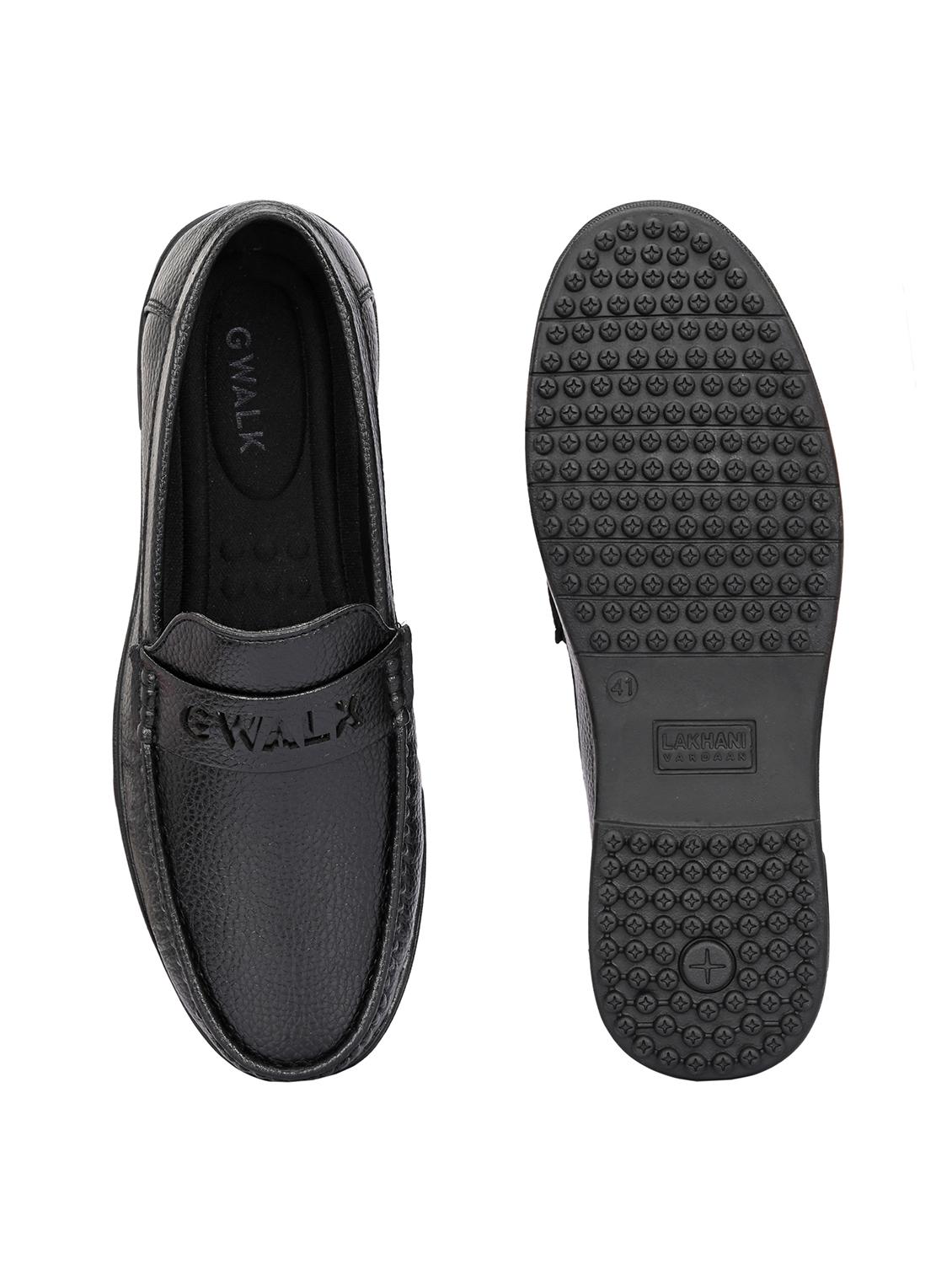 men black slip on loafer - 22027433 - Standard Image - 5