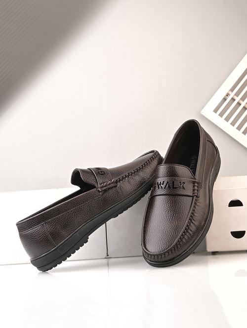 men brown slip on loafer - 22027434 - Standard Image - 0