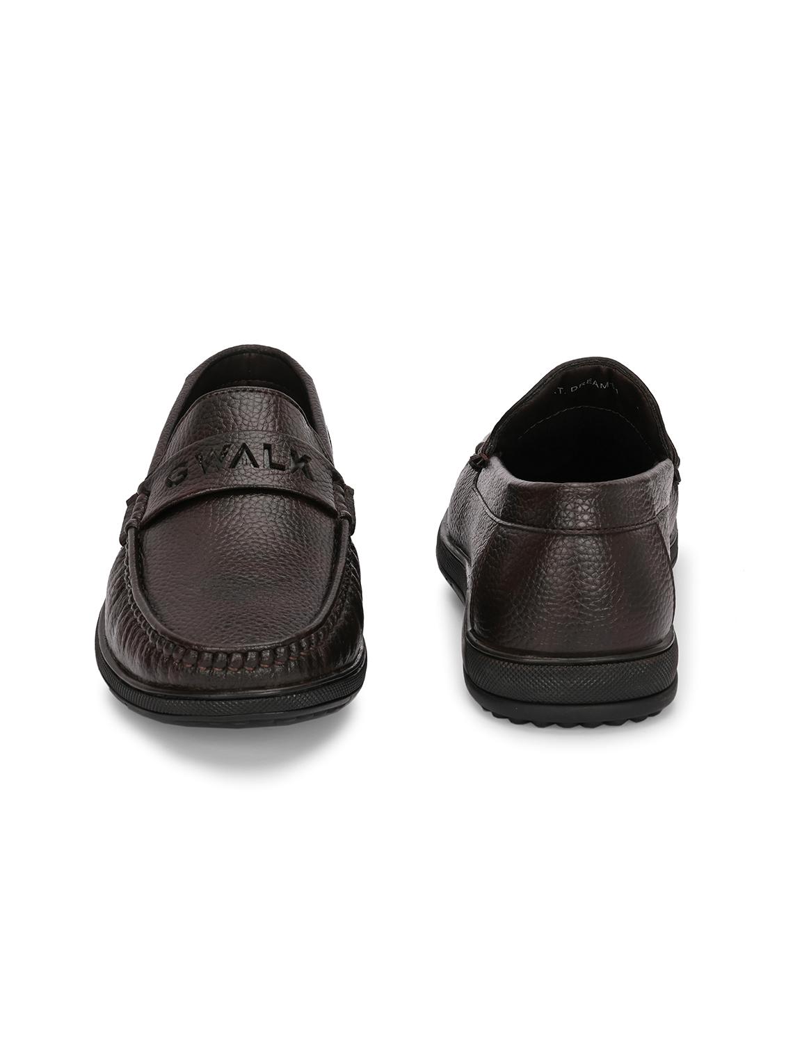 men brown slip on loafer - 22027434 - Standard Image - 3