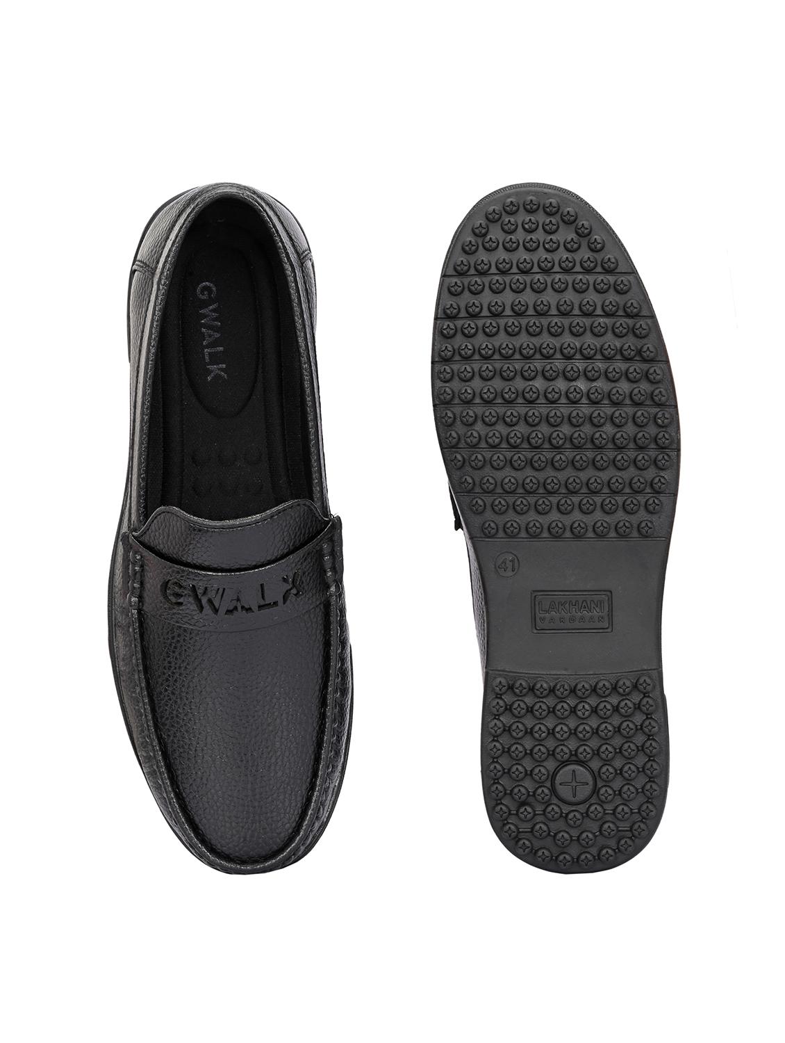 men black slip on loafer - 22027435 - Standard Image - 5