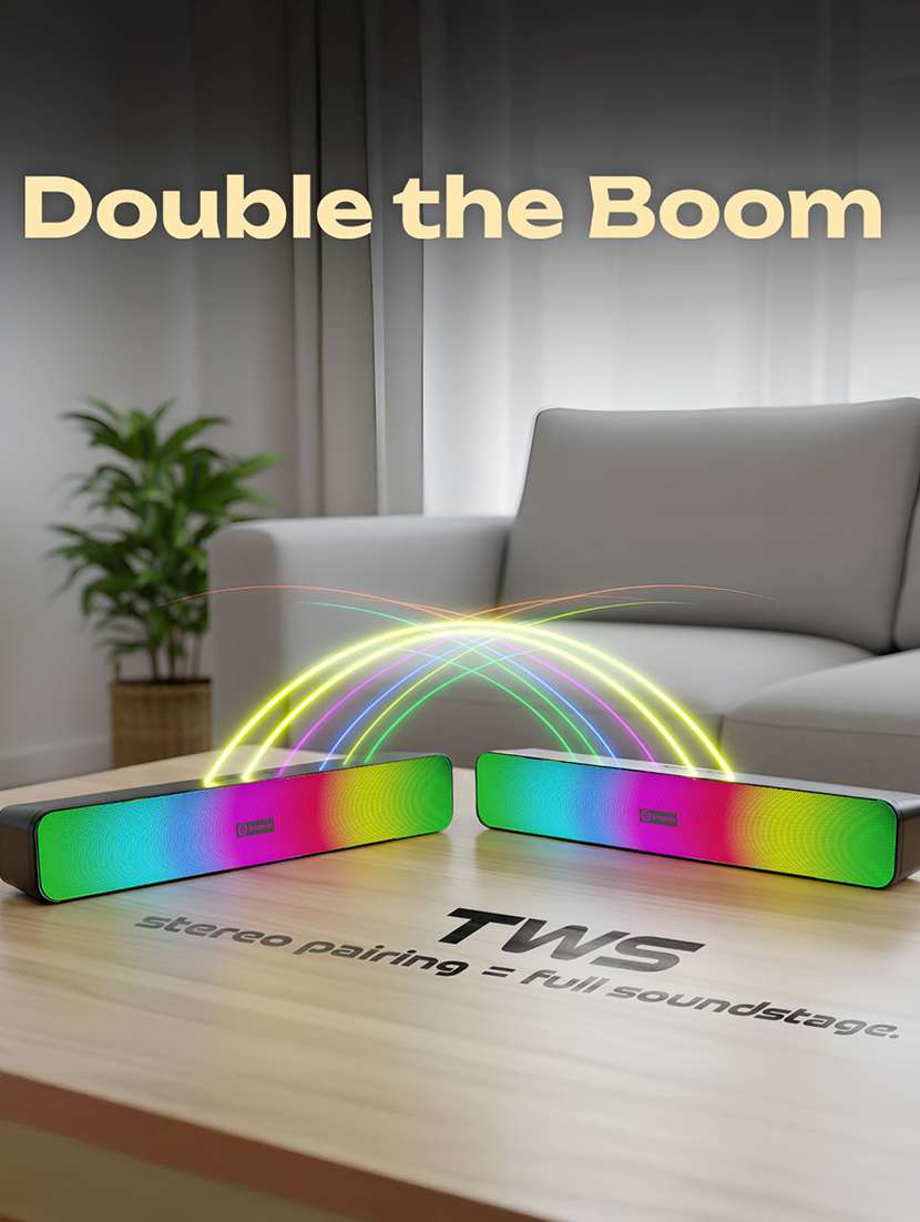 snapup boom flash portable bluetooth speaker (vibing black) - 22027646 -  Standard Image - 3