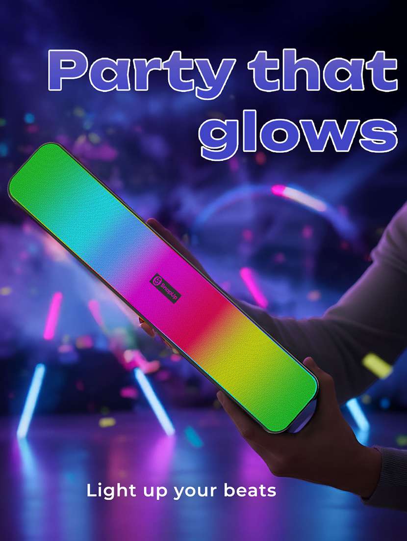 snapup boom flash portable bluetooth speaker (vibing black) - 22027646 -  Standard Image - 5