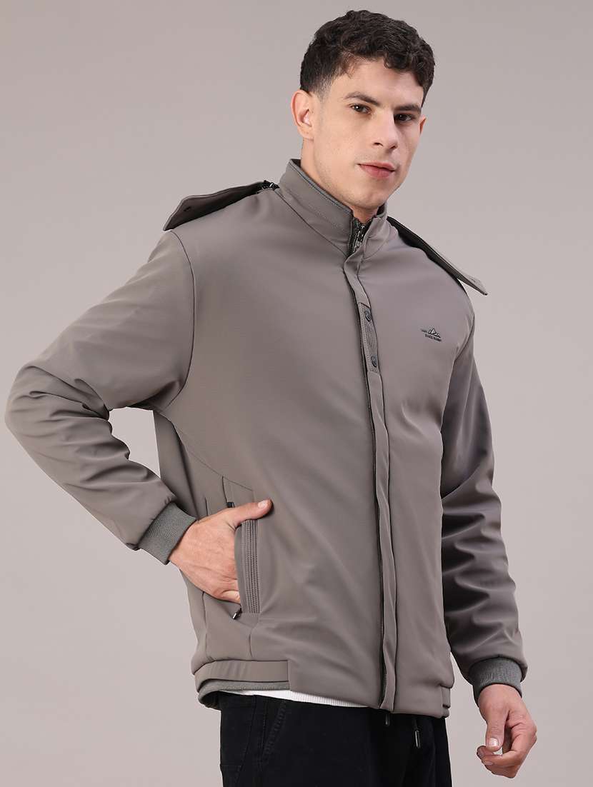 men solid long sleeve hooded quilted jacket - 22027886 -  Standard Image - 3