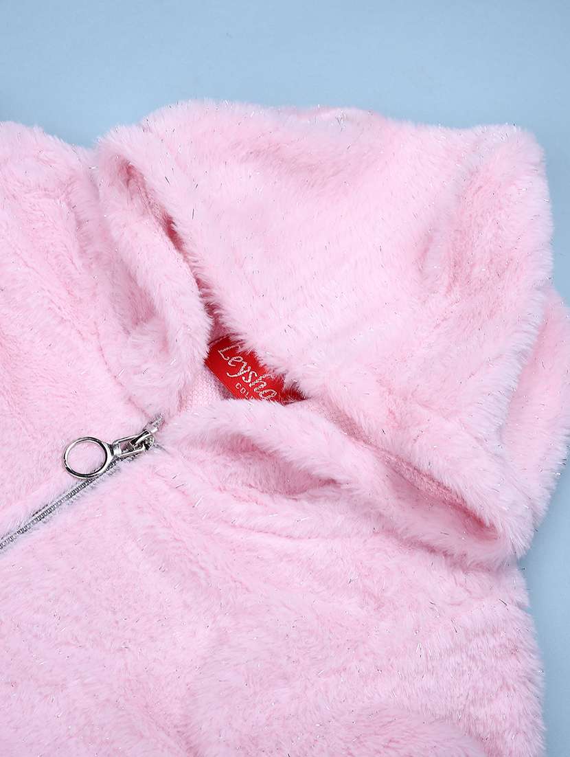 girls solid long sleeve sweatshirt - 22027912 -  Standard Image - 3