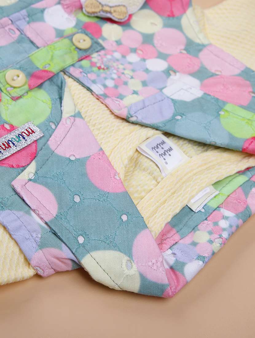 girls printed round neck full length set - 22028031 -  Standard Image - 3