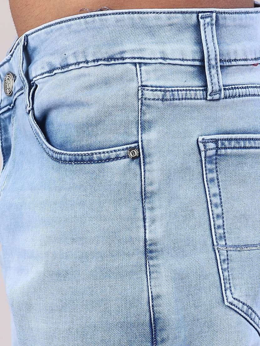 men washed mid rise full length jeans - 22028108 -  Standard Image - 5