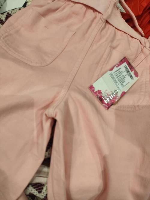 pink cotton denim jean - 22028251 -  Standard Image - 0