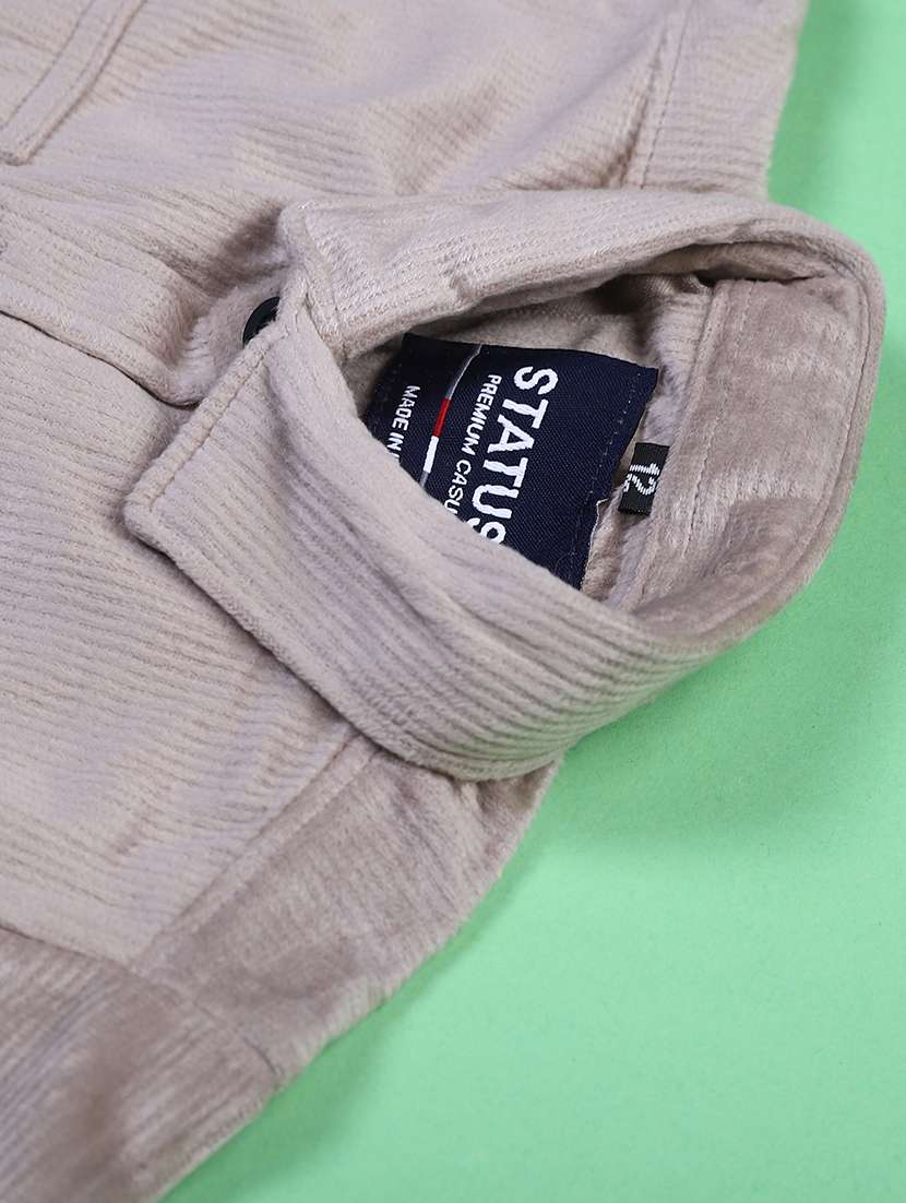 grey cotton shirt - 22028307 -  Standard Image - 3