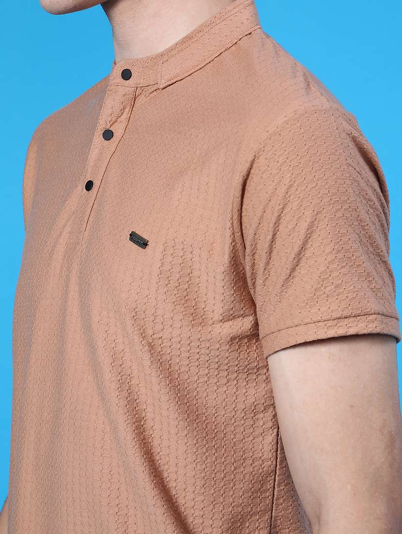 men solid short sleeve regular fit t-shirt - 22028325 -  Standard Image - 3