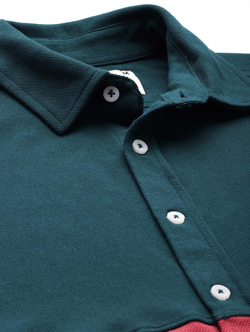 men color block long sleeve regular fit casual shirt - 22028518 - Standard Image - 3