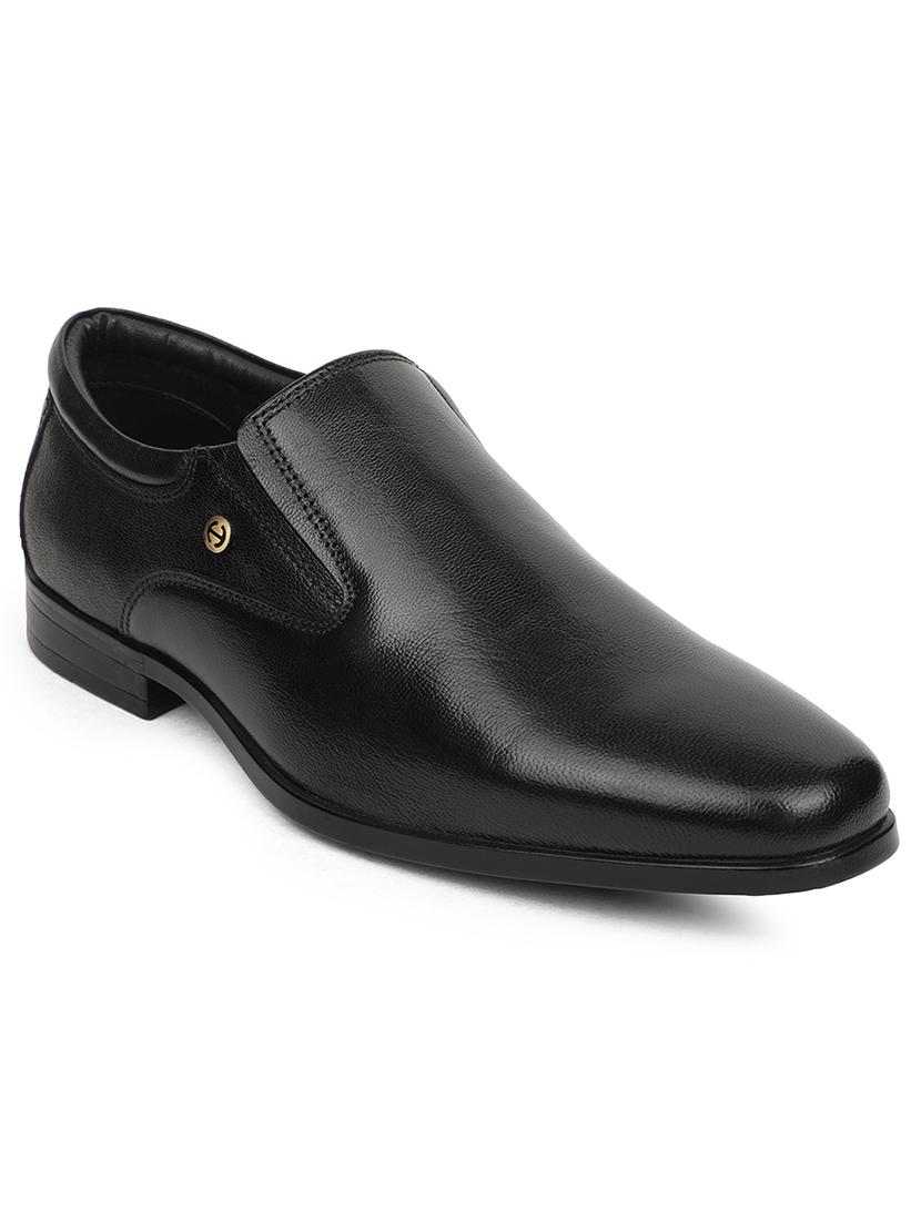 men solid slip on formal shoes - 22029100 -  Zoom Image - 0