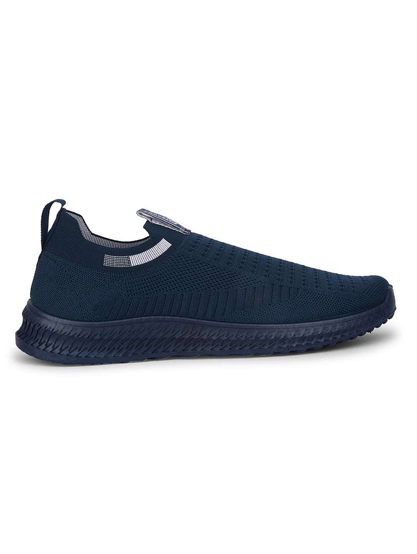 men blue slip on sport shoe - 22029103 -  Standard Image - 3