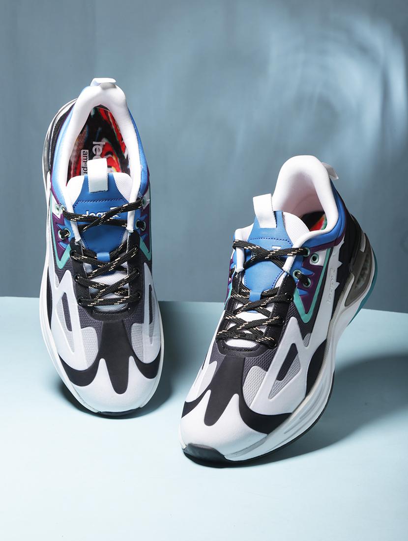 men white lace up sport shoe - 22029115 -  Zoom Image - 0