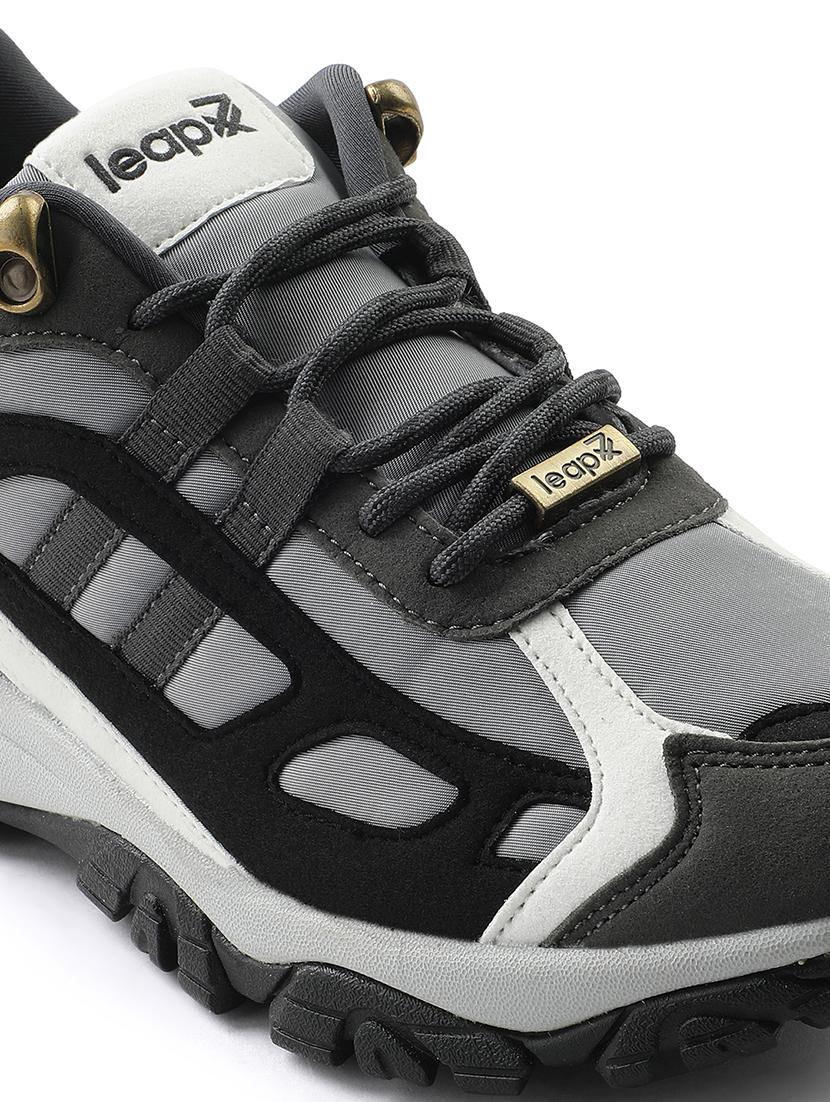 men grey lace up sport shoe - 22029131 - Standard Image - 5