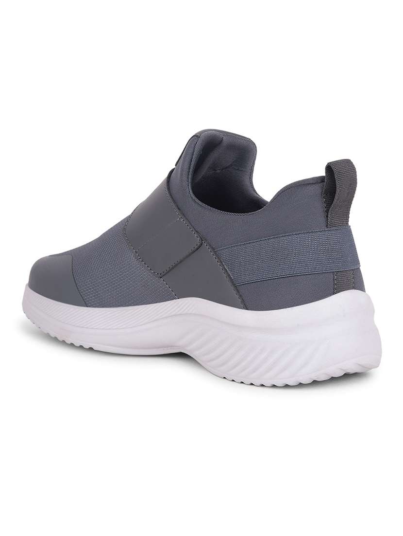 men grey slip on sport shoe - 22029133 -  Standard Image - 3