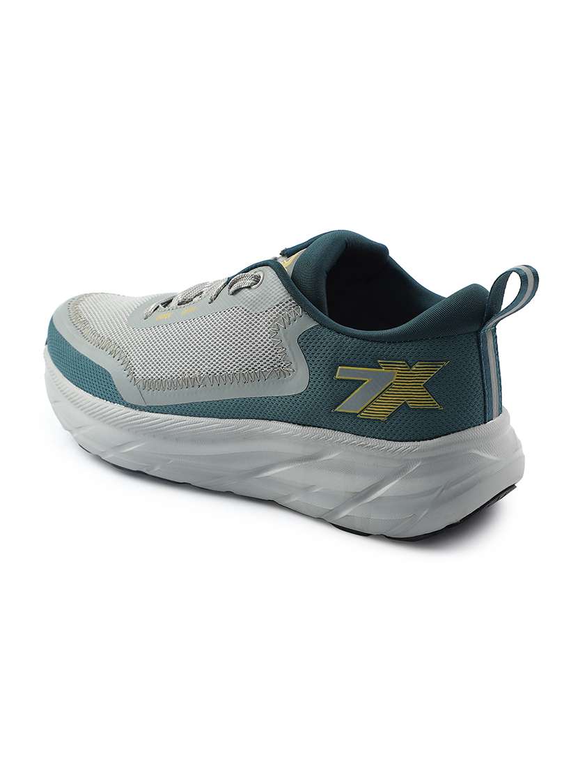 men grey lace up sport shoe - 22029137 -  Standard Image - 3