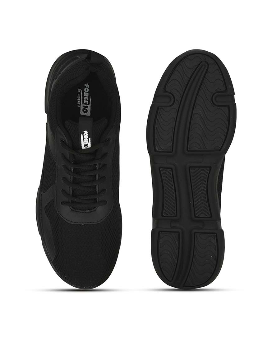 men black lace up sport shoe - 22029142 -  Standard Image - 5
