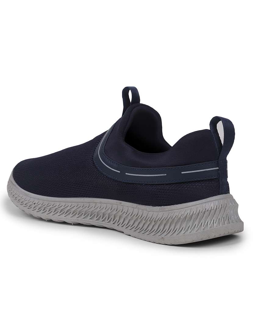 men navy blue slip on sport shoe - 22029147 -  Standard Image - 5