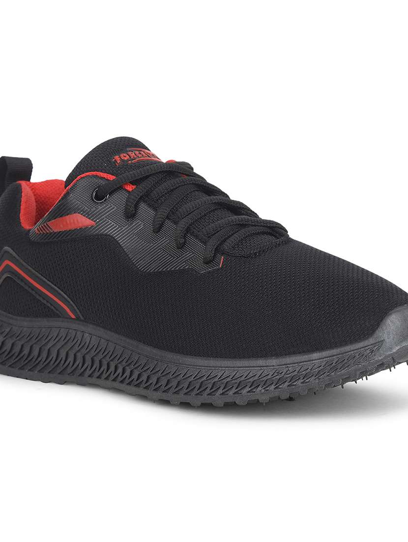 men black lace up sport shoe - 22029148 -  Standard Image - 5