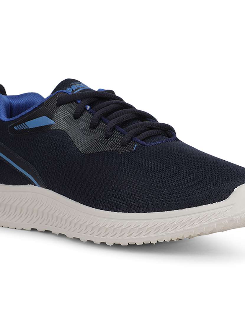 men navy blue lace up sport shoe - 22029149 -  Standard Image - 5