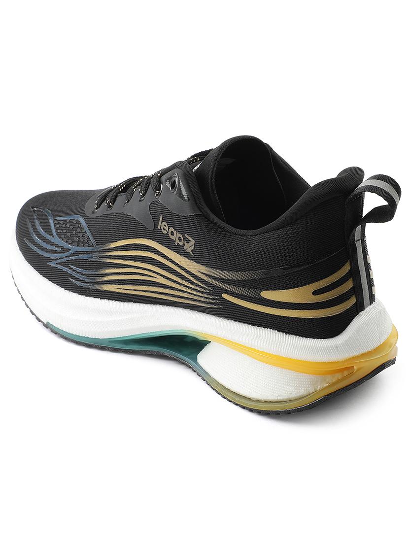men black lace up sport shoe - 22029154 - Standard Image - 3