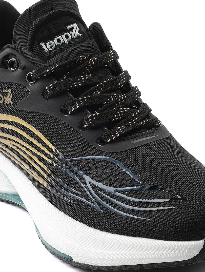 men black lace up sport shoe - 22029154 - Standard Image - 5