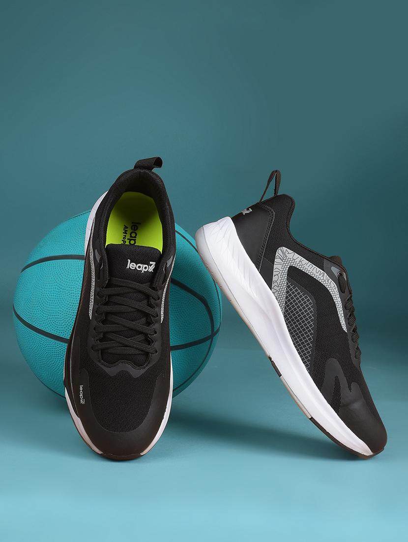 men black lace up sport shoe - 22029156 -  Zoom Image - 0
