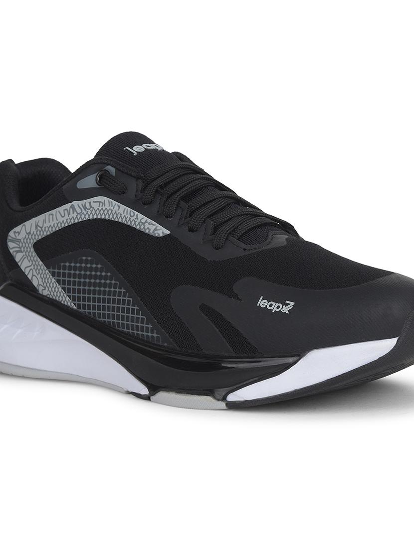 men black lace up sport shoe - 22029156 - Standard Image - 5