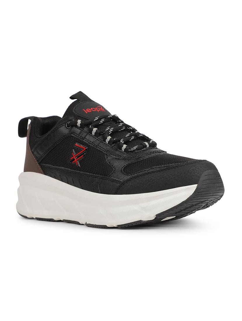 men black lace up sport shoe - 22029158 -  Zoom Image - 0