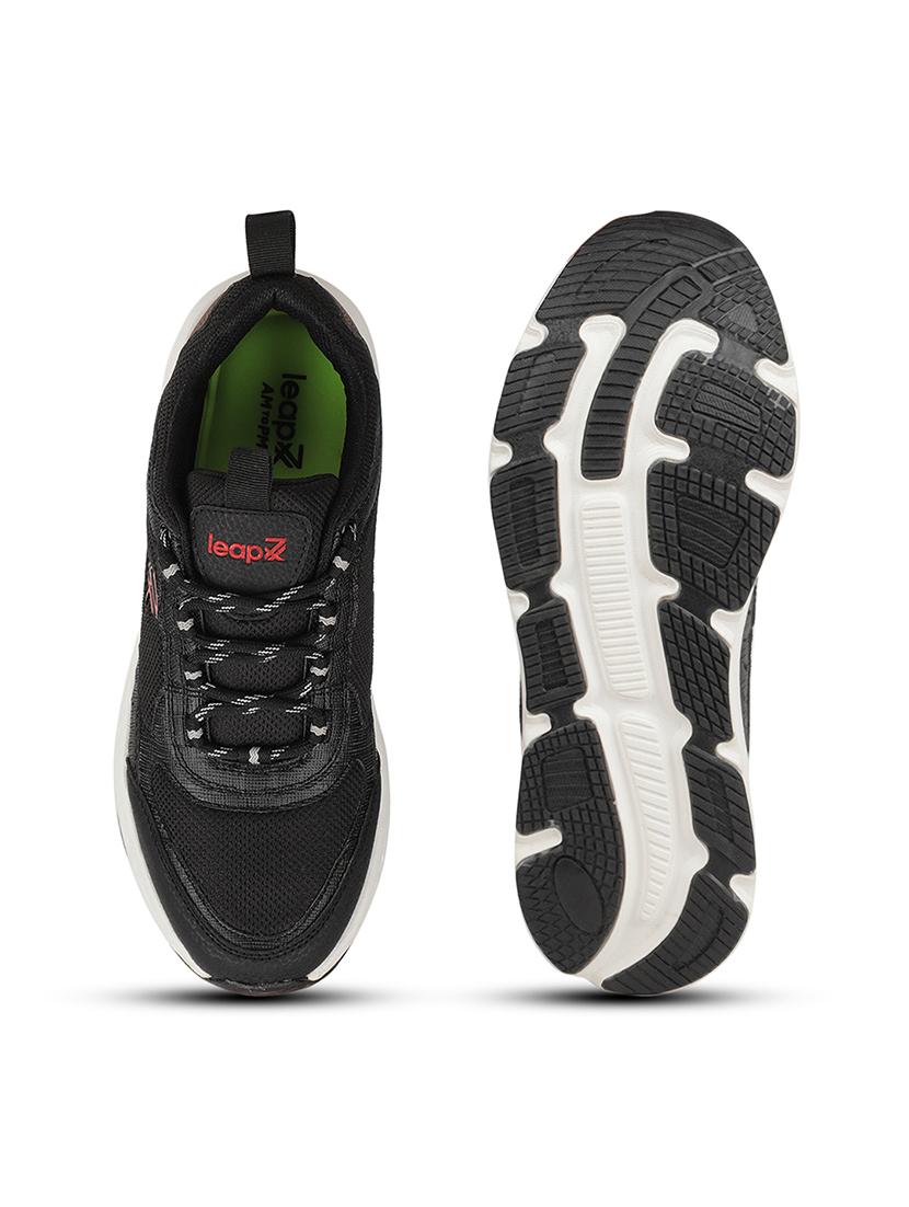 men black lace up sport shoe - 22029158 - Standard Image - 3