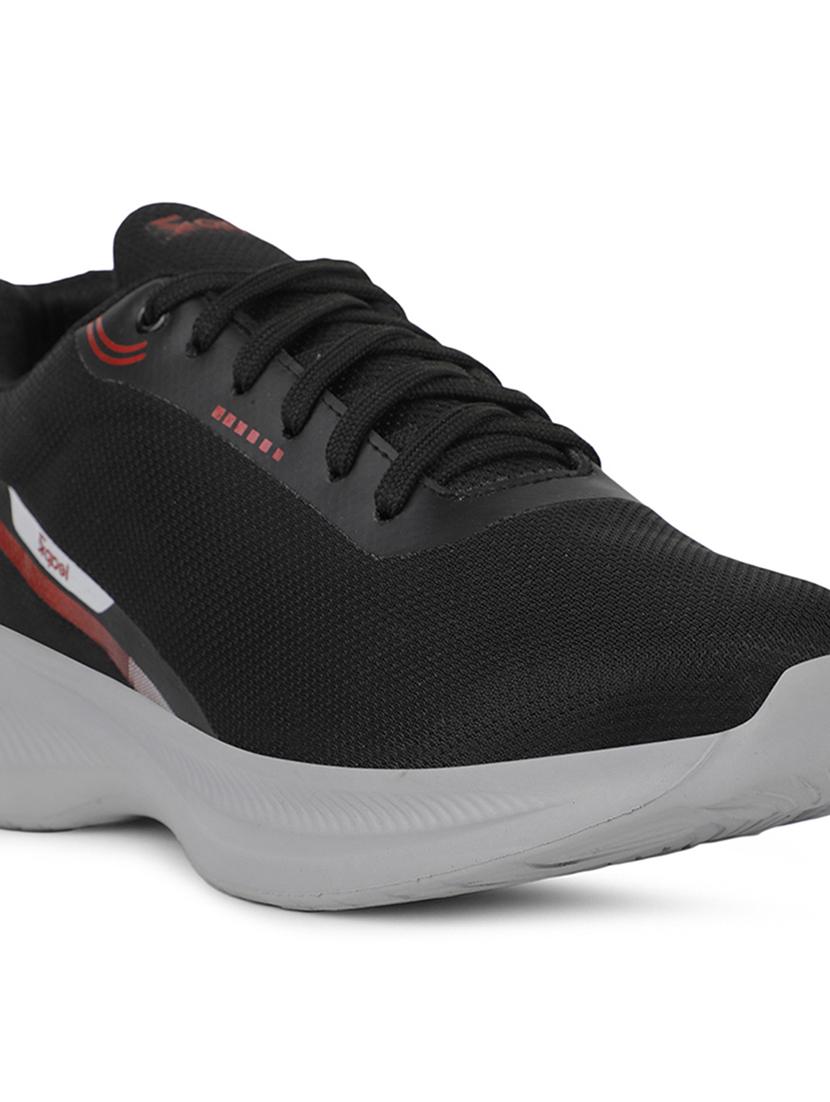 men black lace up sport shoe - 22029160 - Standard Image - 5