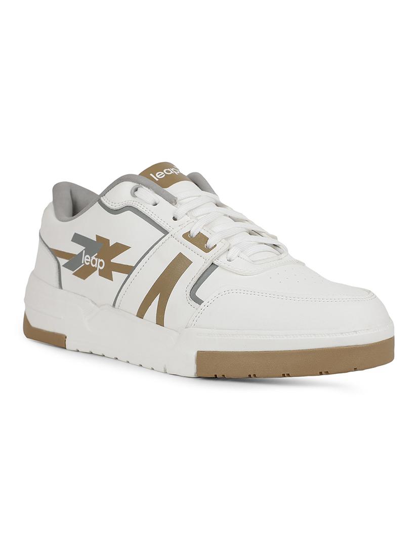 men white lace up sneaker