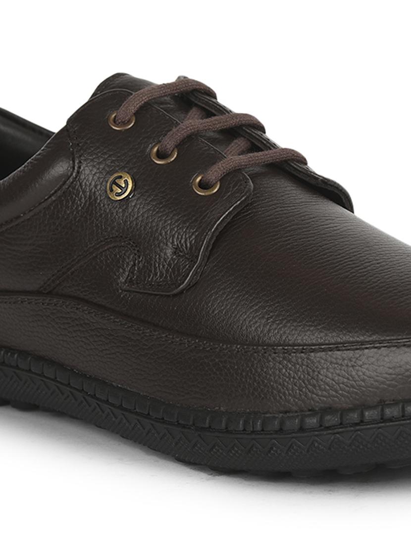 men brown lace-up derby - 22029184 - Standard Image - 5