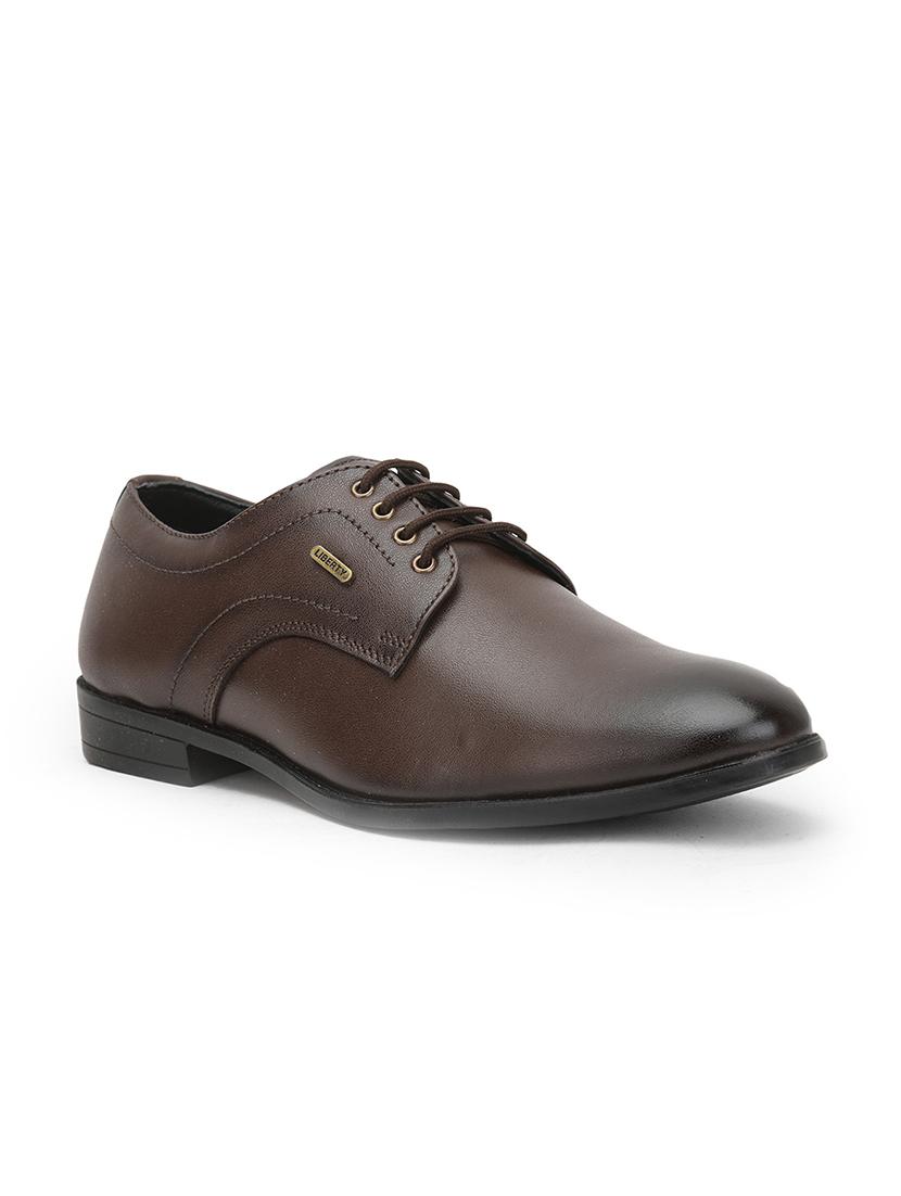 men brown lace-up derby - 22029186 - Zoom Image - 0