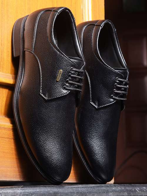 men black lace-up derby - 22029192 - Standard Image - 0