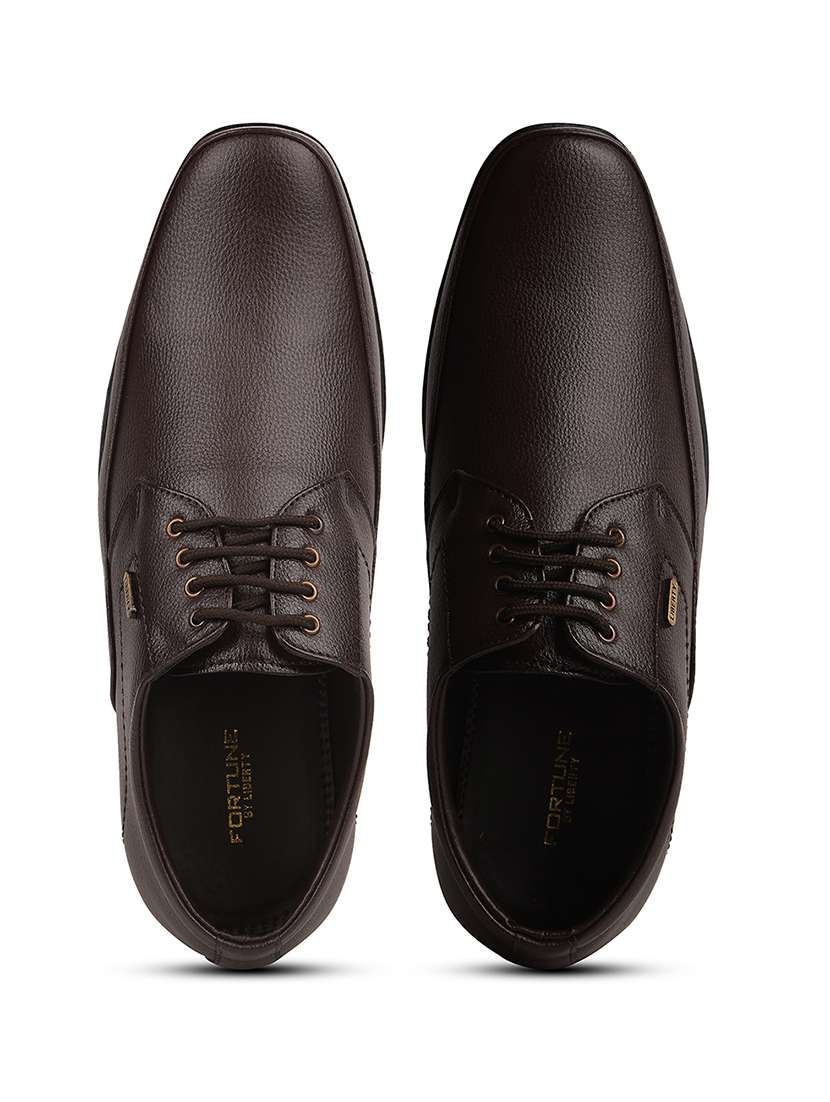men brown lace-up derby - 22029209 -  Standard Image - 5