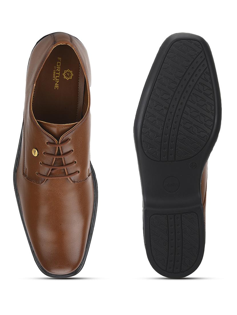 men brown lace-up derby - 22029219 - Standard Image - 5