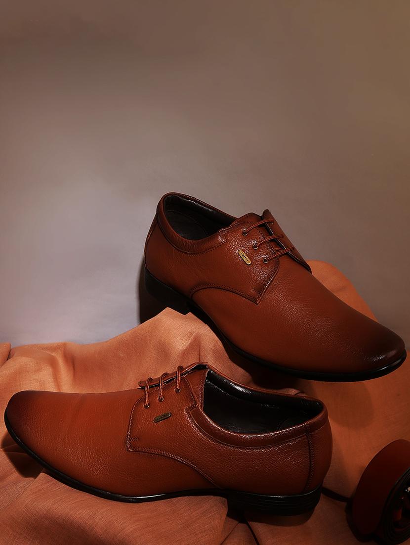 men brown lace-up derby - 22029226 - Zoom Image - 0