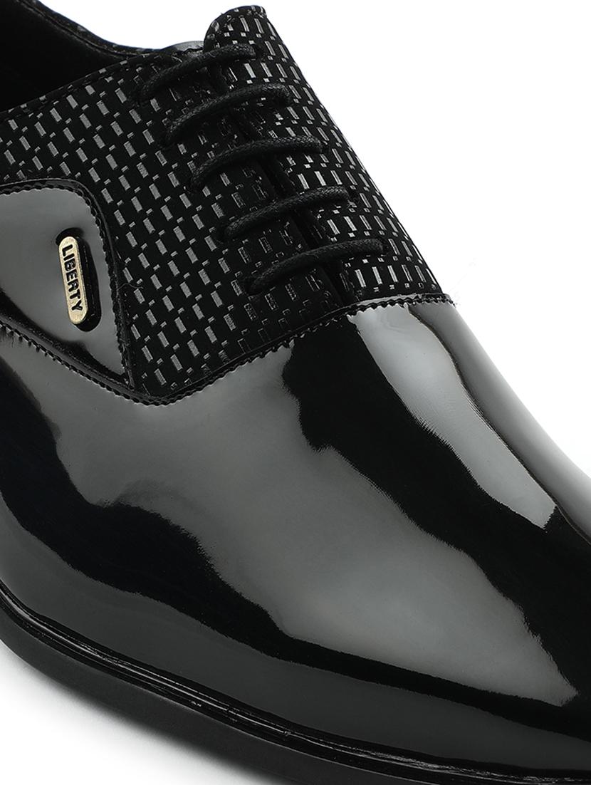 men black lace-up oxford - 22029231 - Standard Image - 5